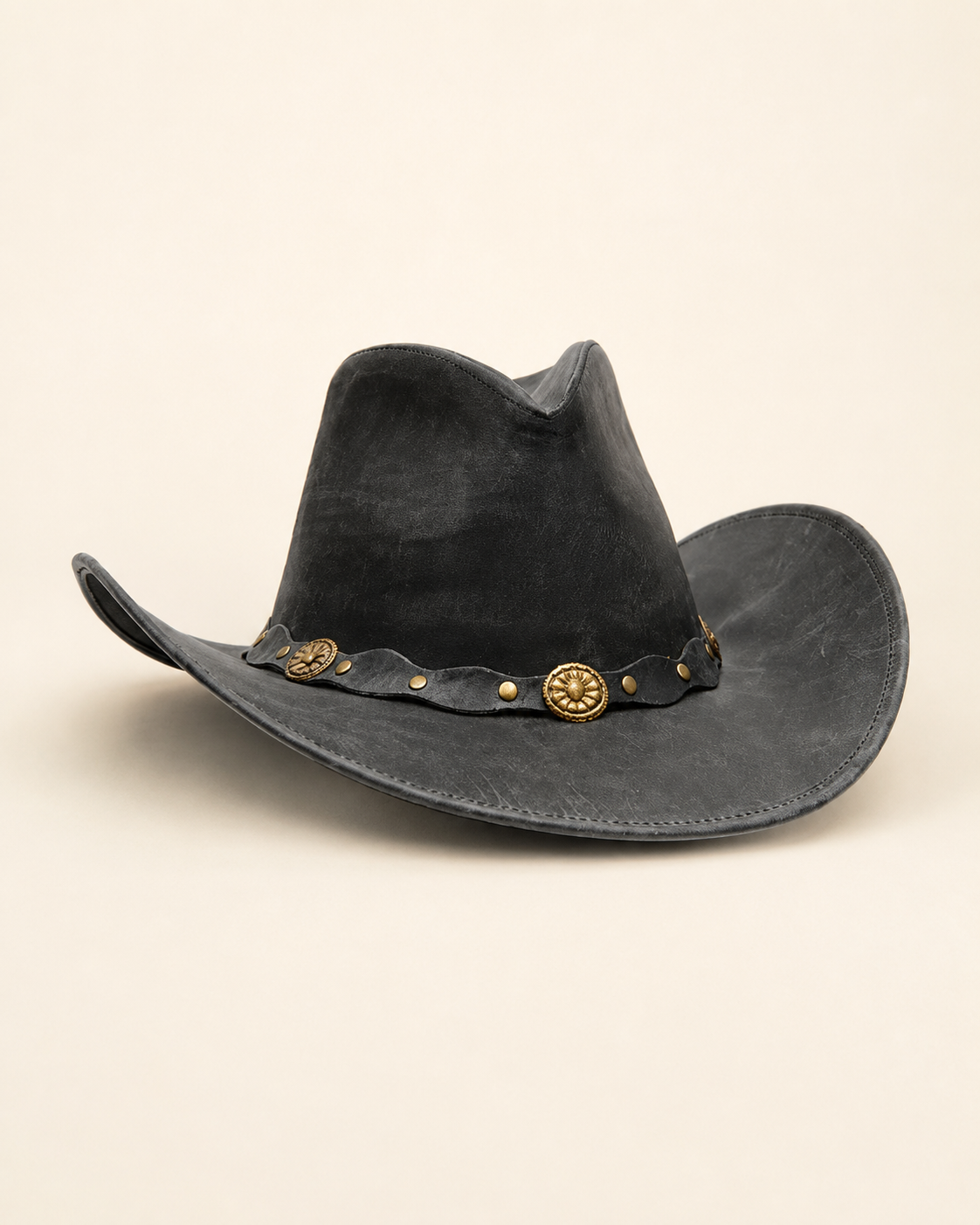 Clifford Cowboy Hat Faded Black