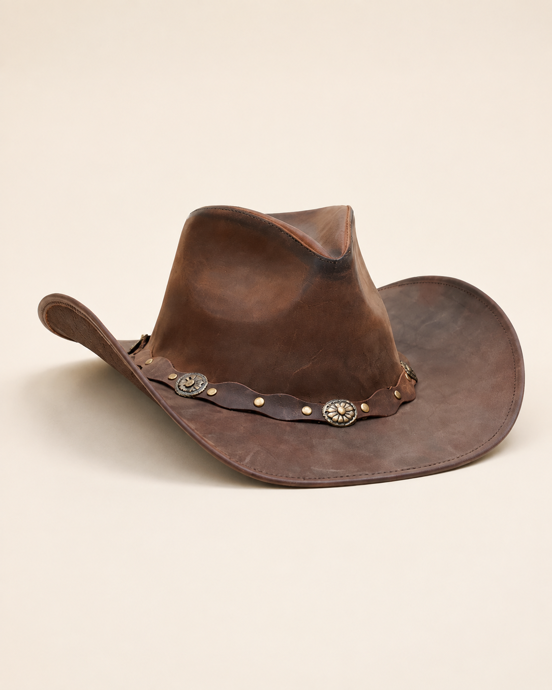 Clifford Cowboy Hat Rustic Brown