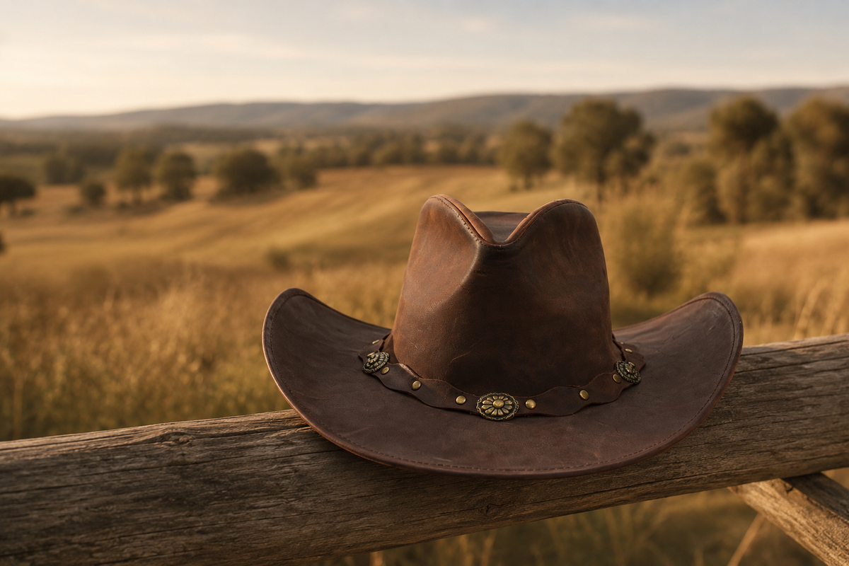 Clifford Cowboy Hat Rustic Brown